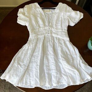 Anthropologie Dress, White